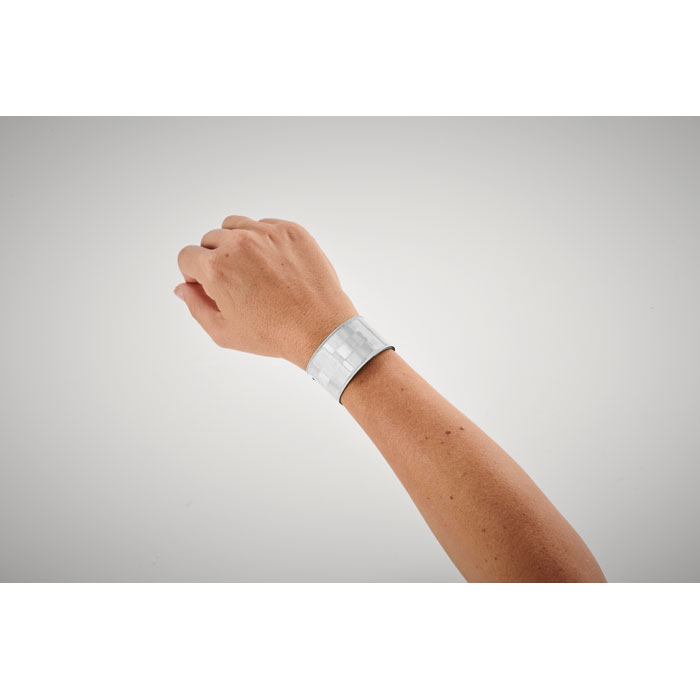Gadget with logo Reflective arm strap ENROLLO+ - Image 8