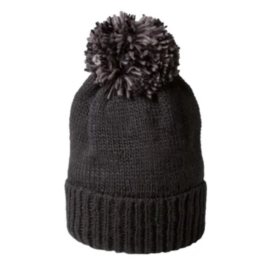 Heavy knitted pumpkin hat with logo - Image 3