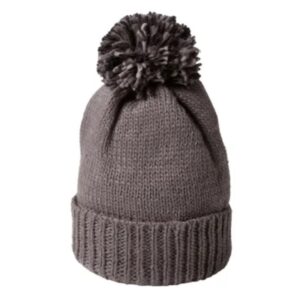 Heavy knitted pumpkin hat with logo A fashionable beanie with a large pompom. The cuff is perfect for a nice embroidery. This heavy knit beanie is made of 100% acrylic and features a wrap-around edge. The inside is finished with a border of fleece for a soft and warm feeling. Knitted hat with teddy lining, 100% acryl in structured knit. One size fits all. Magnus Business Gifts is your partner for merchandising, gadgets or unique business gifts since 1967. Certified with Ecovadis gold!