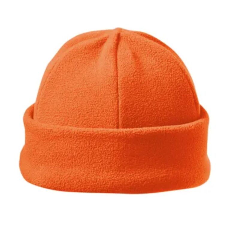 Luxury fleece hat with logo