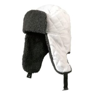 Pilot hat with logo White This Beanie Pilot Hat, inspired by the aviation world, offers a blend of nostalgia, functionality, and unmistakable style. Pilot hat with teddy brim and ear flaps, in 100% microfiber polyester. One size fits all. 2 weeks delivery time. Magnus Business Gifts is your partner for merchandising, gadgets or unique business gifts since 1967. Certified with Ecovadis gold!