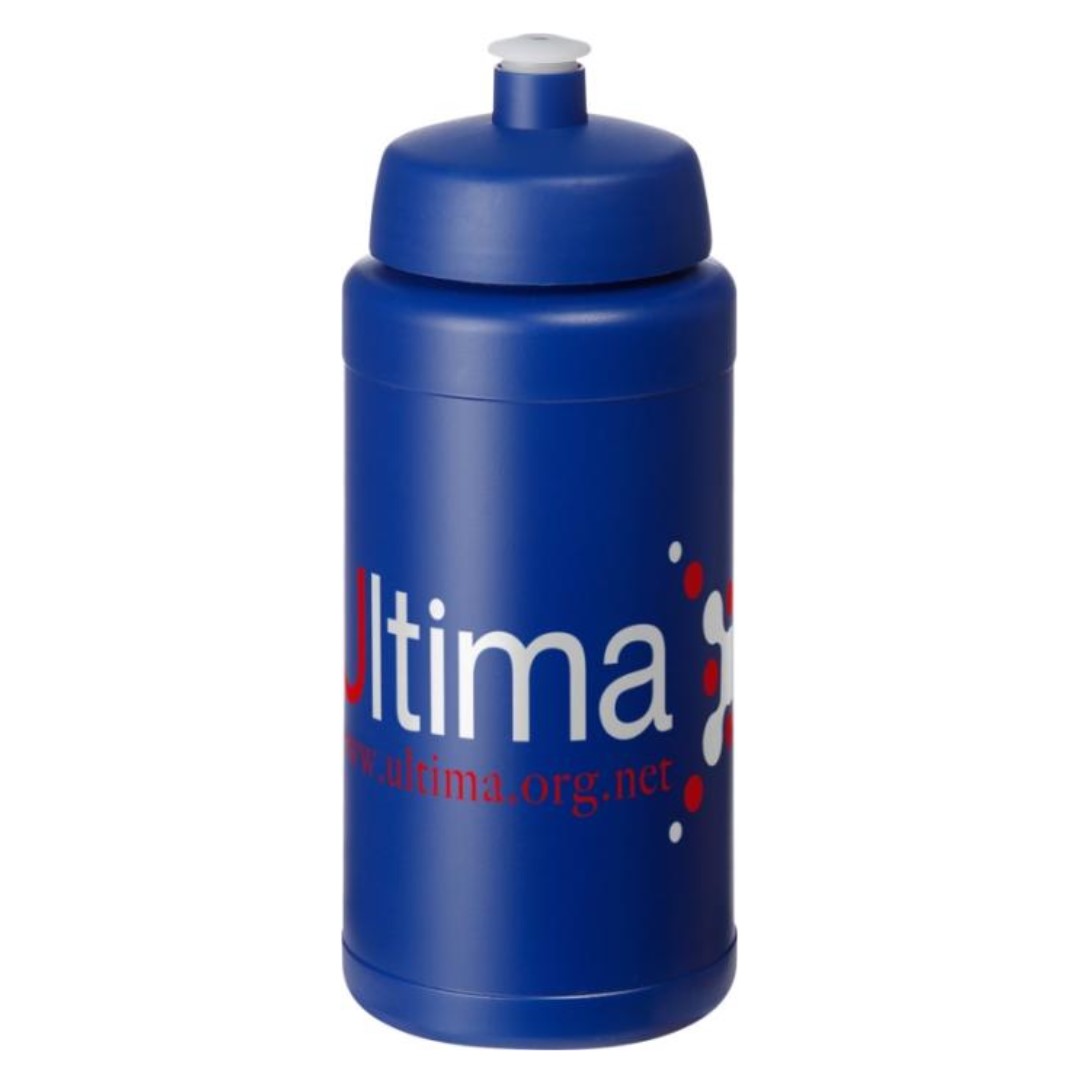 Baseline Plus 500 ml drinking bottle with sports lid Single-walled sports bottle. Featuring a spill-proof lid with push-and-pull nozzle. Volume capacity is 500 ml. Mix and match colors to create your perfect bottle. Please contact us for more color options. Made in the UK. BPA-free. Complies with EN12875-1 and is dishwasher safe. HDPE Plastic, PP Plastic. Magnus Business Gifts is your partner for merchandising, gadgets or unique business gifts since 1967. Certified with Ecovadis gold!