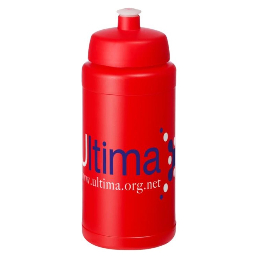 Baseline Plus 500 ml drinking bottle with sports lid Single-walled sports bottle. Featuring a spill-proof lid with push-and-pull nozzle. Volume capacity is 500 ml. Mix and match colors to create your perfect bottle. Please contact us for more color options. Made in the UK. BPA-free. Complies with EN12875-1 and is dishwasher safe. HDPE Plastic, PP Plastic. Magnus Business Gifts is your partner for merchandising, gadgets or unique business gifts since 1967. Certified with Ecovadis gold!