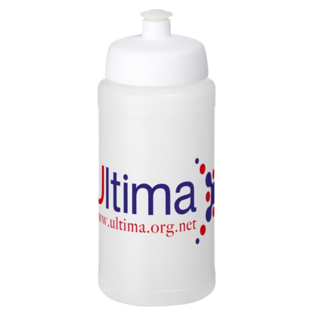 Baseline Plus 500 ml drinking bottle with sports lid Single-walled sports bottle. Featuring a spill-proof lid with push-and-pull nozzle. Volume capacity is 500 ml. Mix and match colors to create your perfect bottle. Please contact us for more color options. Made in the UK. BPA-free. Complies with EN12875-1 and is dishwasher safe. HDPE Plastic, PP Plastic. Magnus Business Gifts is your partner for merchandising, gadgets or unique business gifts since 1967. Certified with Ecovadis gold!