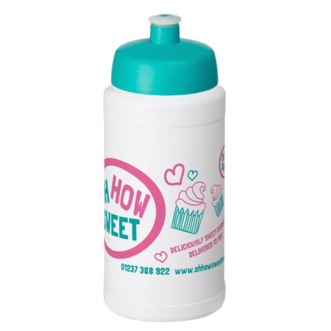 Baseline Plus 500 ml drinking bottle with sports lid Single-walled sports bottle. Featuring a spill-proof lid with push-and-pull nozzle. Volume capacity is 500 ml. Mix and match colors to create your perfect bottle. Please contact us for more color options. Made in the UK. BPA-free. Complies with EN12875-1 and is dishwasher safe. HDPE Plastic, PP Plastic. Magnus Business Gifts is your partner for merchandising, gadgets or unique business gifts since 1967. Certified with Ecovadis gold!
