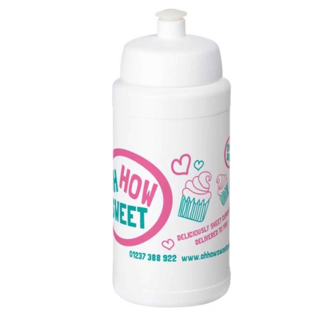 Baseline Plus 500 ml drinking bottle with sports lid Single-walled sports bottle. Featuring a spill-proof lid with push-and-pull nozzle. Volume capacity is 500 ml. Mix and match colors to create your perfect bottle. Please contact us for more color options. Made in the UK. BPA-free. Complies with EN12875-1 and is dishwasher safe. HDPE Plastic, PP Plastic. Magnus Business Gifts is your partner for merchandising, gadgets or unique business gifts since 1967. Certified with Ecovadis gold!