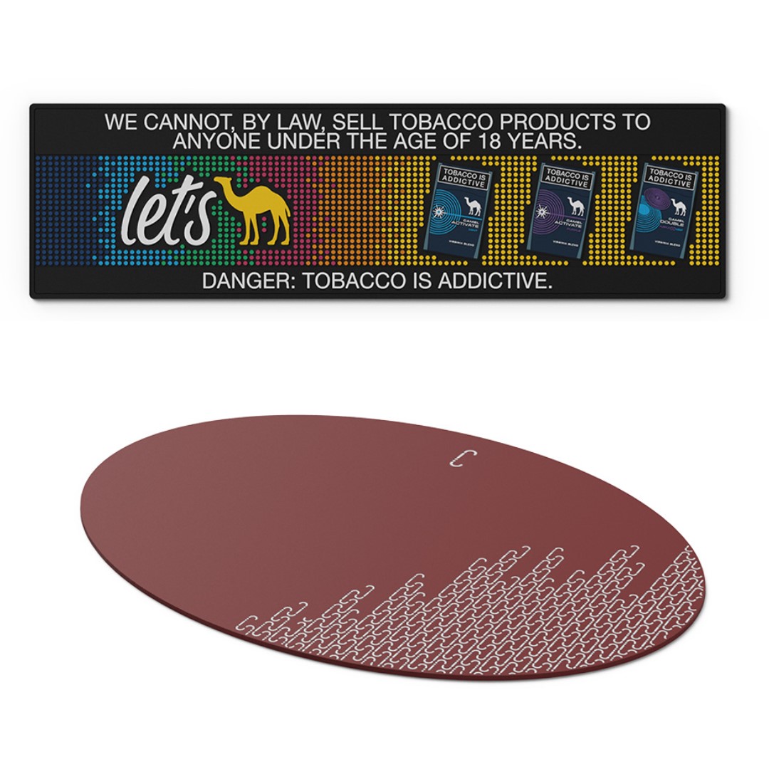 Counter Mats Special Made Elevate the aesthetics of your counters with these bespoke mats designed to showcase your brand, message, or artwork in a way that's both practical and visually appealing. From vibrant colors to intricate details, our custom counter mats are a canvas for your creativity. The non-slip backing ensures stability, providing a reliable surface for transactions, interactions, or any other activities that take place at your counters. These mats serve as an effective tool for branding and communication, making them an invaluable asset for businesses. REQUEST A FREE QUOTE The easiest way to kick off your design process is to request a quote. In your request, you can share your idea, your deadline, and send us images of your character. Magnus Business Gifts is your partner for merchandising, gadgets or unique business gifts since 1967. Certified with Ecovadis gold!