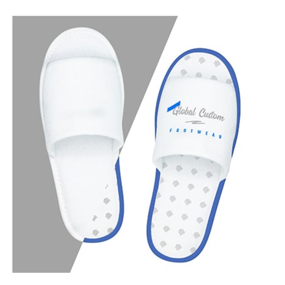 Hotel slippers custom made Step into comfort with our exquisite custom-made slippers that redefine luxury and style. Our artisan-crafted slippers are designed to provide the perfect blend of coziness and elegance, tailored to suit your unique preferences. Choose from a variety of materials and personalize every detail, from color to embroidery, to create a pair that reflects your individual taste. REQUEST A FREE QUOTE The easiest way to kick off your design process is to request a quote. In your request, you can share your idea, your deadline, and send us images of your character. Magnus Business Gifts is your partner for merchandising, gadgets or unique business gifts since 1967. Certified with Ecovadis gold!