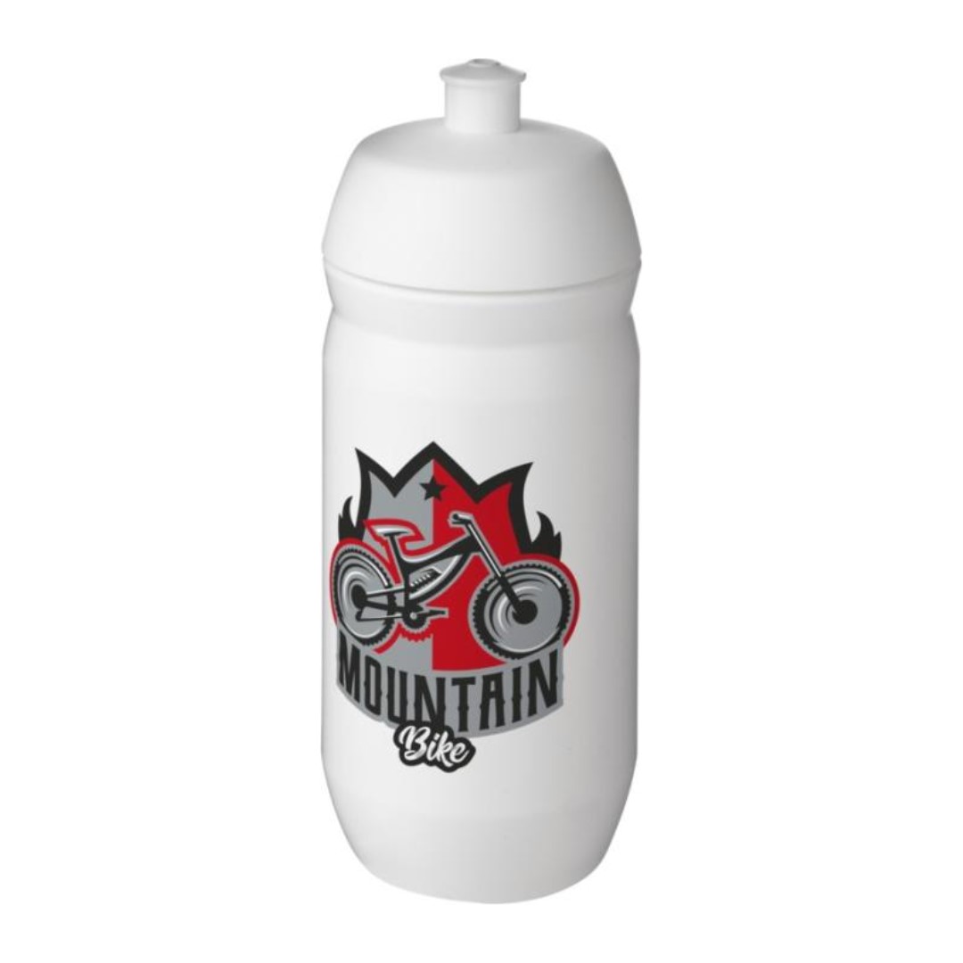 HydroFlex™ 500ml squeeze bottle Single-walled drinking bottle with removable sports cap. Made from flexible MDPE plastic, this squeeze bottle is perfect for sporting environments. Price from 2.07 > MOQ 500pcs. Contents 500 ml. BPA-free. Complies with EN12875-1 and is dishwasher safe. MDPE Plastic, PP Plastic. Magnus Business Gifts is your partner for merchandising, gadgets or unique business gifts since 1967. Certified with Ecovadis gold!