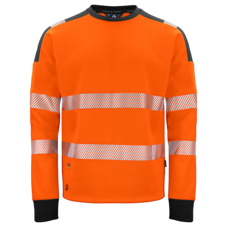 Projob Sweater with logo ISO 20471 Class 3