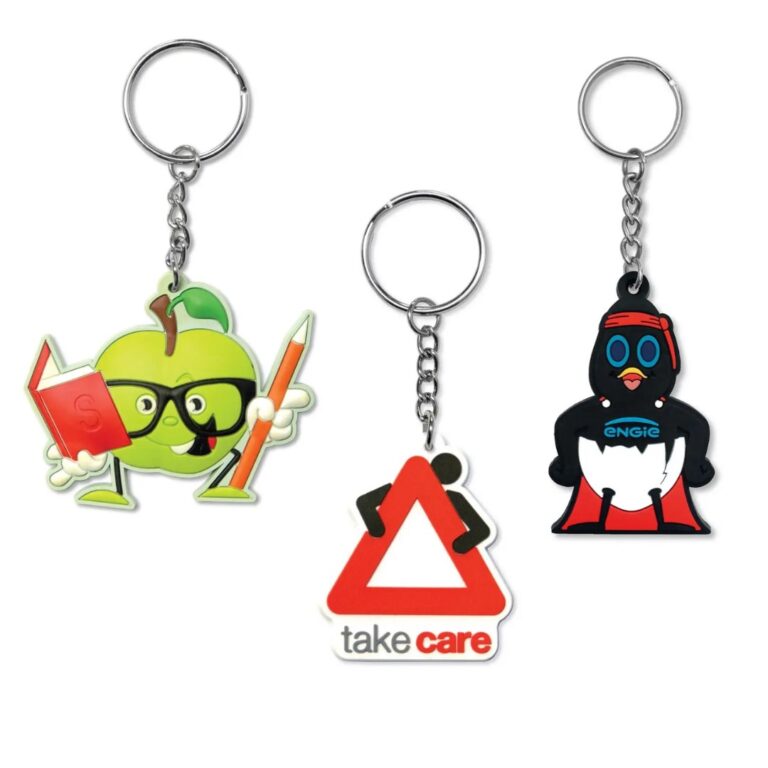 Rubber keyrings