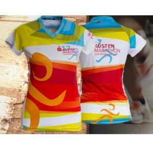 Sublimation Sport Shirts Custom made Step onto the field in style and comfort with our custom-made sports shirts that showcase high-quality full sublimation prints. Crafted to meet the demands of athletes and sports enthusiasts alike, our shirts seamlessly blend performance and aesthetics to redefine your game. Cutting-edge full sublimation printing technology, we bring your unique designs to life with vibrant colors, intricate details, and an unrivaled level of customization. Designed for athletes who demand peak performance, our shirts are lightweight and breathable. REQUEST A FREE QUOTE The easiest way to kick off your design process is to request a quote. In your request, you can share your idea, your deadline, and send us images of your character. Magnus Business Gifts is your partner for merchandising, gadgets or unique business gifts since 1967. Certified with Ecovadis gold!