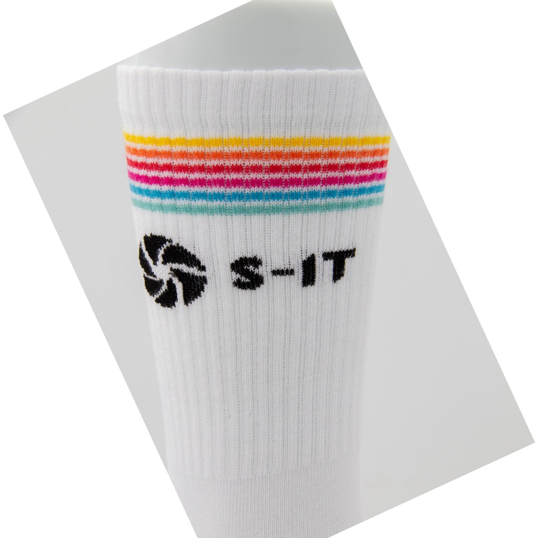 Tennis Sport Socks Custom Made Elevate your performance and comfort with a perfect blend of functionality and fashion, tailored to meet the unique demands of the sports enthusiast. Our custom made sport socks are more than just accessories; they are a statement of quality and precision. Manufactured in state-of-the-art facilities within the European Union, these socks boast superior craftsmanship that guarantees durability and long-lasting wear, match after match. + Certification: OEKO-TEX + Production Time: approx. 4 weeks + Sock Length: Crew (approx. 18 cm) + Sock Color: 1C to 10 C Knit + Design: individual | All Over + Sizes: S (35-39), M/L (40-45), XL (46-49) | min. 100 pairs per size + Material: 93% cotton, 4% polypropylene, 3% spandex + incl. Packaging: 4C printed Cardboard Hanger REQUEST A FREE QUOTE The easiest way to kick off your design process is to request a quote. In your request, you can share your idea, your deadline, and send us images of your character. Magnus Business Gifts is your partner for merchandising, gadgets or unique business gifts since 1967. Certified with Ecovadis gold!