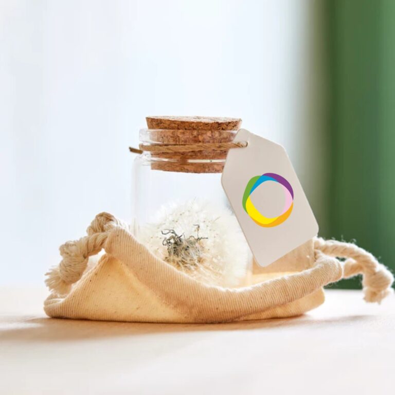 Wish Flower in small glass bowl