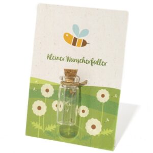 Wish Fulfiller Introducing our Small Wish Fulfiller – a charming and personalized gift encapsulated in a delicate glass bell jar that adds a touch of magic to any occasion. This miniature wonder is more than just a decorative piece; it's a unique token of goodwill and a vessel for your heartfelt messages. Crafted with precision and care, our Small Wish Fulfiller is designed to bring joy, inspiration, and a sprinkle of enchantment to those who receive it. You can add your logo and text to make it even more magic! REQUEST A FREE QUOTE The easiest way to kick off your design process is to request a quote. In your request, you can share your idea, your deadline, and send us images of your character. Magnus Business Gifts is your partner for merchandising, gadgets or unique business gifts since 1967. Certified with Ecovadis gold!