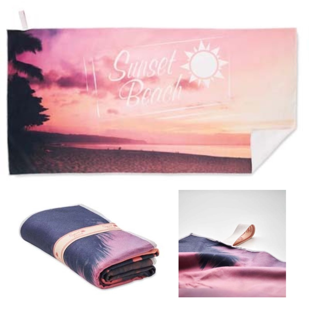 Custom Made Towels Introducing our Custom Made Towels – the epitome of comfort and versatility for various activities. Whether you're gearing up for a day at the beach, a round of golf, a workout session, or a travel adventure, our towels are tailored to meet your specific needs. Crafted with care, these towels are a blend of 50% cotton, 30% RPET (Recycled PET), and 20% polyester, ensuring a perfect balance of softness, sustainability, and durability. With a weight of 350g/m², they offer a luxurious feel while remaining lightweight and easy to carry. What sets our Custom Made Towels apart is the option for full-color printing, allowing you to add a personal touch, vibrant designs, or even your logo to make a statement. Express your style and stand out whether you're on the golf course, at the beach, or on the go. REQUEST A FREE QUOTE The easiest way to kick off your design process is to request a quote. In your request, you can share your idea, your deadline, and send us images of your character. MOQ required. Magnus Business Gifts is your partner for merchandising, gadgets or unique business gifts since 1967. Certified with Ecovadis gold!