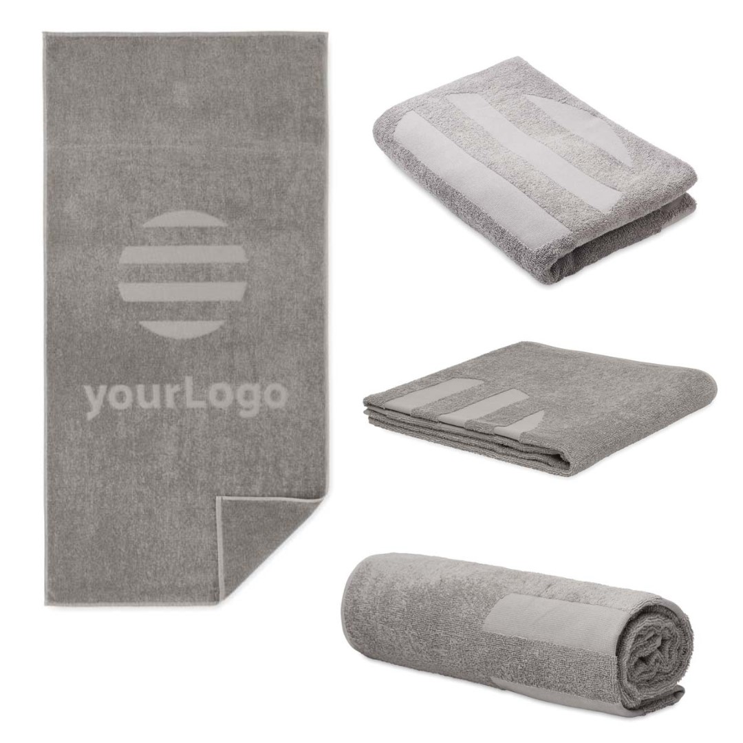 Custom Made Towels Introducing our Custom Made Towels – the epitome of comfort and versatility for various activities. Whether you're gearing up for a day at the beach, a round of golf, a workout session, or a travel adventure, our towels are tailored to meet your specific needs. Crafted with care, these towels are a blend of 50% cotton, 30% RPET (Recycled PET), and 20% polyester, ensuring a perfect balance of softness, sustainability, and durability. With a weight of 350g/m², they offer a luxurious feel while remaining lightweight and easy to carry. What sets our Custom Made Towels apart is the option for full-color printing, allowing you to add a personal touch, vibrant designs, or even your logo to make a statement. Express your style and stand out whether you're on the golf course, at the beach, or on the go. REQUEST A FREE QUOTE The easiest way to kick off your design process is to request a quote. In your request, you can share your idea, your deadline, and send us images of your character. MOQ required. Magnus Business Gifts is your partner for merchandising, gadgets or unique business gifts since 1967. Certified with Ecovadis gold!