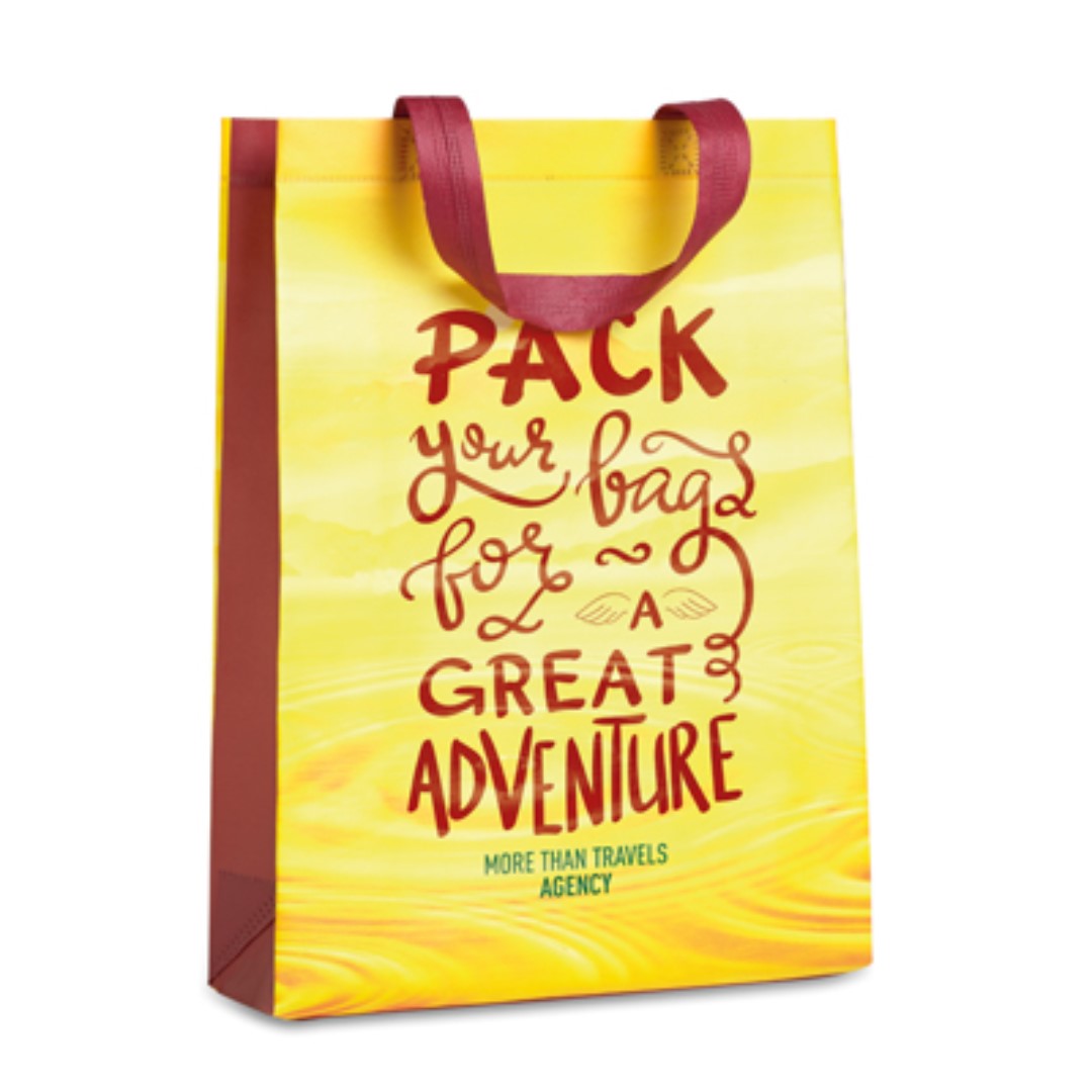 Custom Made Shopping Bags Discover the ultimate in personalized convenience with our Custom Made Shopping Bags. Tailor your shopping experience with our diverse range, including horizontal and vertical bags, flat vertical options, and foldable designs. Choose the perfect handle length, whether it's long or short, and opt for handles made from the same material as the bag or select from our options of short self-material or PP webbing handles. Bring your vision to life with our full-color printing option. Add vibrancy and personality to your shopping bags, making each one a unique statement piece. Whether you prefer a classic design or want to showcase your creativity with bold and vibrant patterns, our full-color printing ensures that your custom-made shopping bag stands out in any crowd. Our commitment to sustainability is reflected in our Rpet bags, providing an Eco-Friendly choice without compromising on style. Each bag is thoughtfully crafted to meet your unique preferences, ensuring a blend of functionality and fashion. REQUEST A FREE QUOTE The easiest way to kick off your design process is to request a quote. In your request, you can share your idea, your deadline, and send us images of your character. MOQ required. Magnus Business Gifts is your partner for merchandising, gadgets or unique business gifts since 1967. Certified with Ecovadis gold!