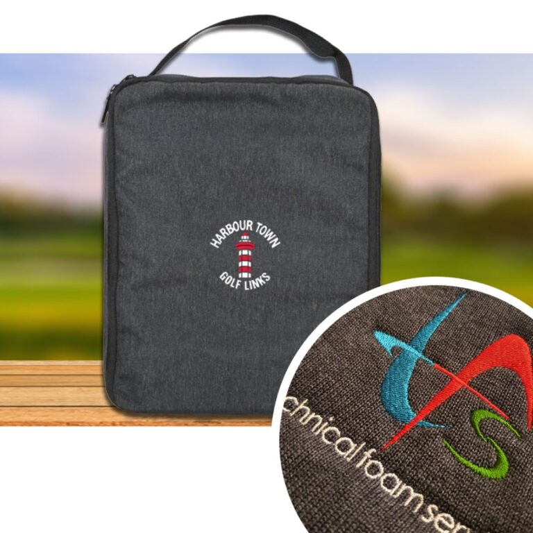 Golf Shoe Bag with logo