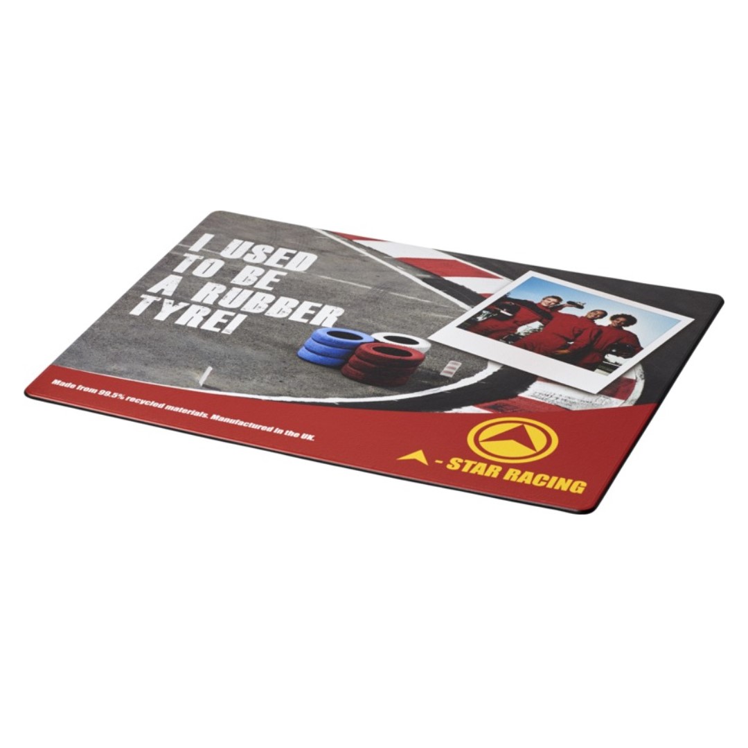 Mouse Mat with logo Introducing our premium custom logo mouse pads, the perfect accessory to elevate your desktop experience. Crafted with durability and style in mind, these mouse pads are available in both round and rectangular shapes. Fully Customizable with vibrant full-color printing to showcase your brand or personal design. Whether you're working, gaming, or browsing the web, our mouse pads provide a smooth and precise surface for optimal mouse movement and control. Made from high-quality materials, they are built to withstand daily use and provide long-lasting performance. Our mouse pads are fully Customizable, allowing you to add your logo, artwork, or message in full color. With vibrant printing capabilities, your design will pop against the sleek surface of the mouse pad, making it a standout addition to your desk. REQUEST A FREE QUOTE The easiest way to kick off your design process is to request a quote. In your request, you can share your idea, your deadline, and send us images of your character. MOQ required. Magnus Business Gifts is your partner for merchandising, gadgets or unique business gifts since 1967. Certified with Ecovadis gold!