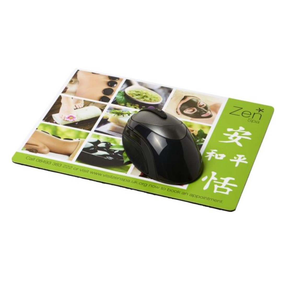 Mouse Mat with logo Introducing our premium custom logo mouse pads, the perfect accessory to elevate your desktop experience. Crafted with durability and style in mind, these mouse pads are available in both round and rectangular shapes. Fully Customizable with vibrant full-color printing to showcase your brand or personal design. Whether you're working, gaming, or browsing the web, our mouse pads provide a smooth and precise surface for optimal mouse movement and control. Made from high-quality materials, they are built to withstand daily use and provide long-lasting performance. Our mouse pads are fully Customizable, allowing you to add your logo, artwork, or message in full color. With vibrant printing capabilities, your design will pop against the sleek surface of the mouse pad, making it a standout addition to your desk. REQUEST A FREE QUOTE The easiest way to kick off your design process is to request a quote. In your request, you can share your idea, your deadline, and send us images of your character. MOQ required. Magnus Business Gifts is your partner for merchandising, gadgets or unique business gifts since 1967. Certified with Ecovadis gold!