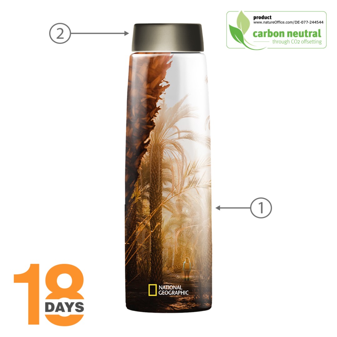 Stainless steel bottle 0.50L UV printed In the realm of sustainable living and Eco-friendly products, the stainless steel bottle stands tall as a beacon of reusable hydration solutions. The marriage of stainless steel durability and full-color UV printing technology opens doors to a whole new realm of customization and personal expression. Imagine your favorite artwork, company logo, or intricate design splashed across every inch of your bottle, catching eyes and sparking conversations wherever you go. The 360-degree printing capability ensures that every angle of the bottle is a masterpiece, offering a visually stunning experience from any viewpoint. So why settle for ordinary when you can elevate your hydration game to extraordinary? Join the revolution and make every sip a work of art. REQUEST A FREE QUOTE The easiest way to kick off your design process is to request a quote. In your request, you can share your idea, your deadline, and send us images of your character. MOQ required. Magnus Business Gifts is your partner for merchandising, gadgets or unique business gifts since 1967. Certified with Ecovadis gold!