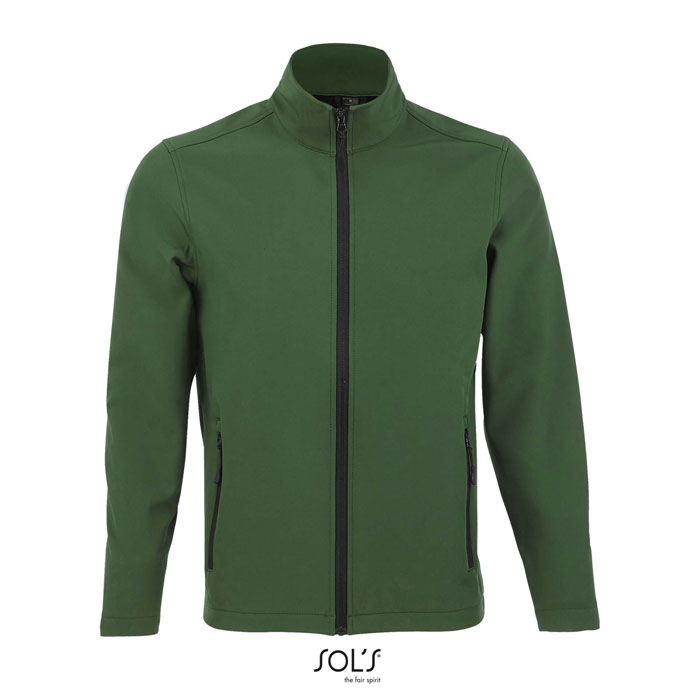 RACE MEN SOFTSHELL ZIP