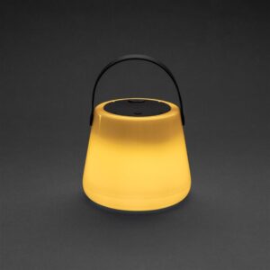 Solar Glow USB lamp with logo LED solar table light made with RCS certified recycled ABS. Total recycled content: 71% based on total item weight. RCS certification ensures a completely certified supply chain of the recycled materials. The torch uses a re-chargeable A-grade 1200 mah lithium battery so no need to replace the batteries. Simply re-charge via your USB socket and the integrated type C port. Including 80cm charging cable. Charging time by cable: 3 hours. 10 hours in bright sunlight will provide up to 3-4 hours of working time. Working time when fully charged: 20 hours. IPX 4 waterproof. Magnus Business Gifts is your partner for merchandising, gadgets or unique business gifts since 1967. Certified with Ecovadis gold!