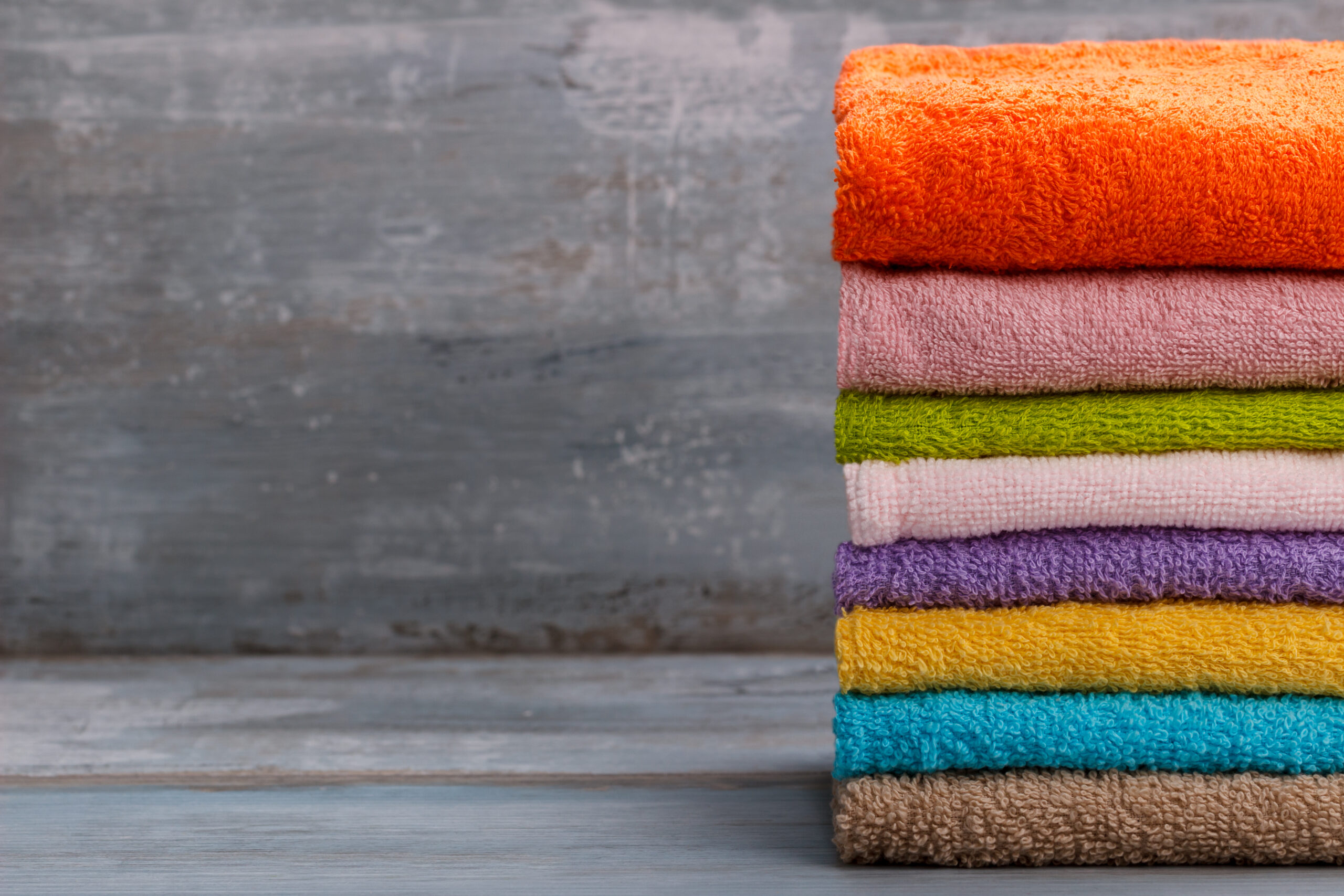 custom towels with logo banner