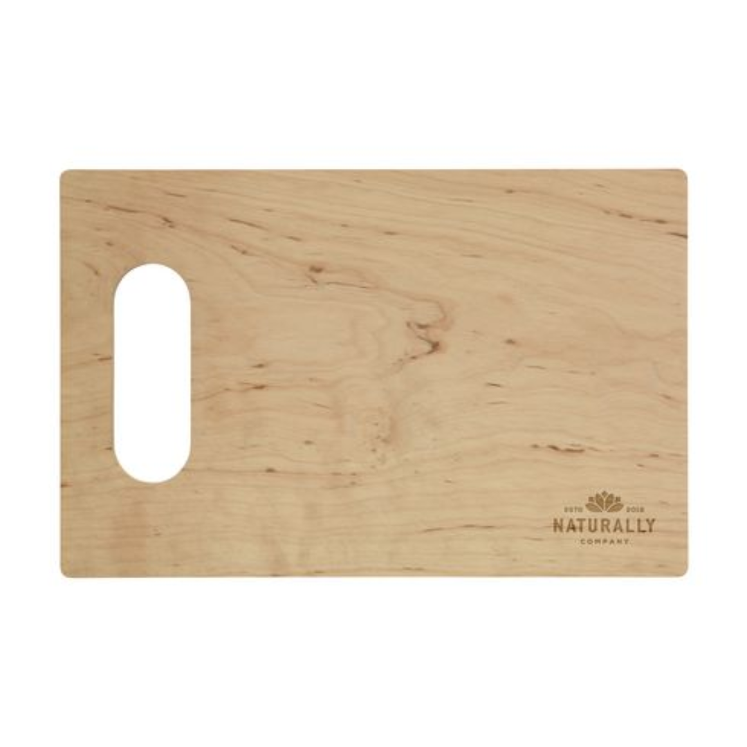 Alder Wood Chopping Board Open Grip – Image 2