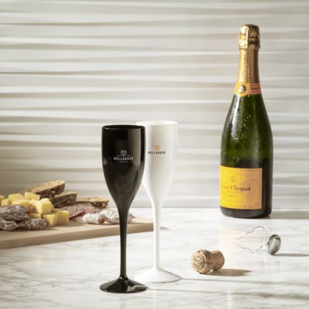 Lunaire Reusable Plastic Champagne Glass 150 ml - Image 3