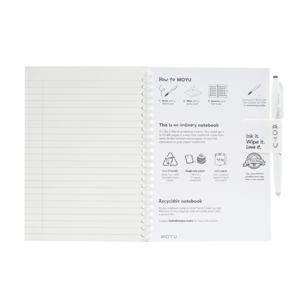 MOYU Erasable Stone Paper Notebook SoftCover 18 pag. - Image 5