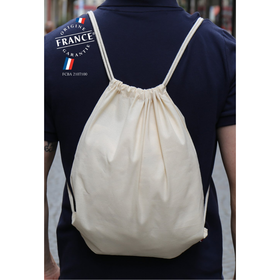 Organic drawstring bag ATF Come - Afbeelding 2