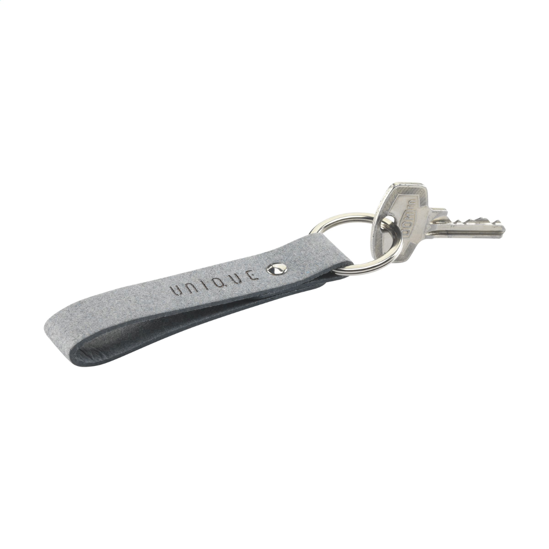 Recycled Denim Textile Keyring - Image 4