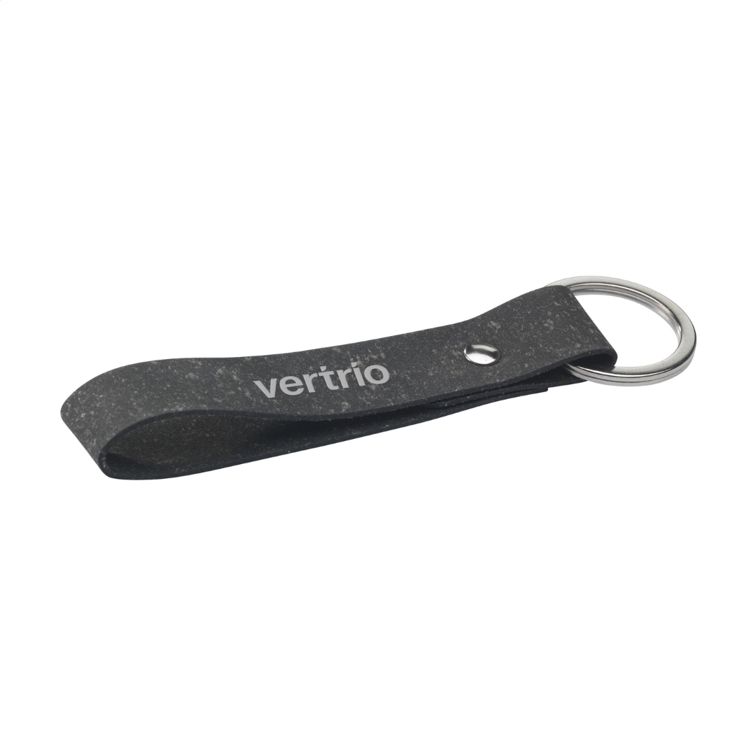 Recycled Leather Keyring Keychain – Image 8