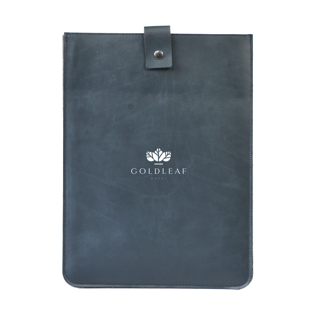 Recycled Leather Laptop Sleeve 14" - Image 14