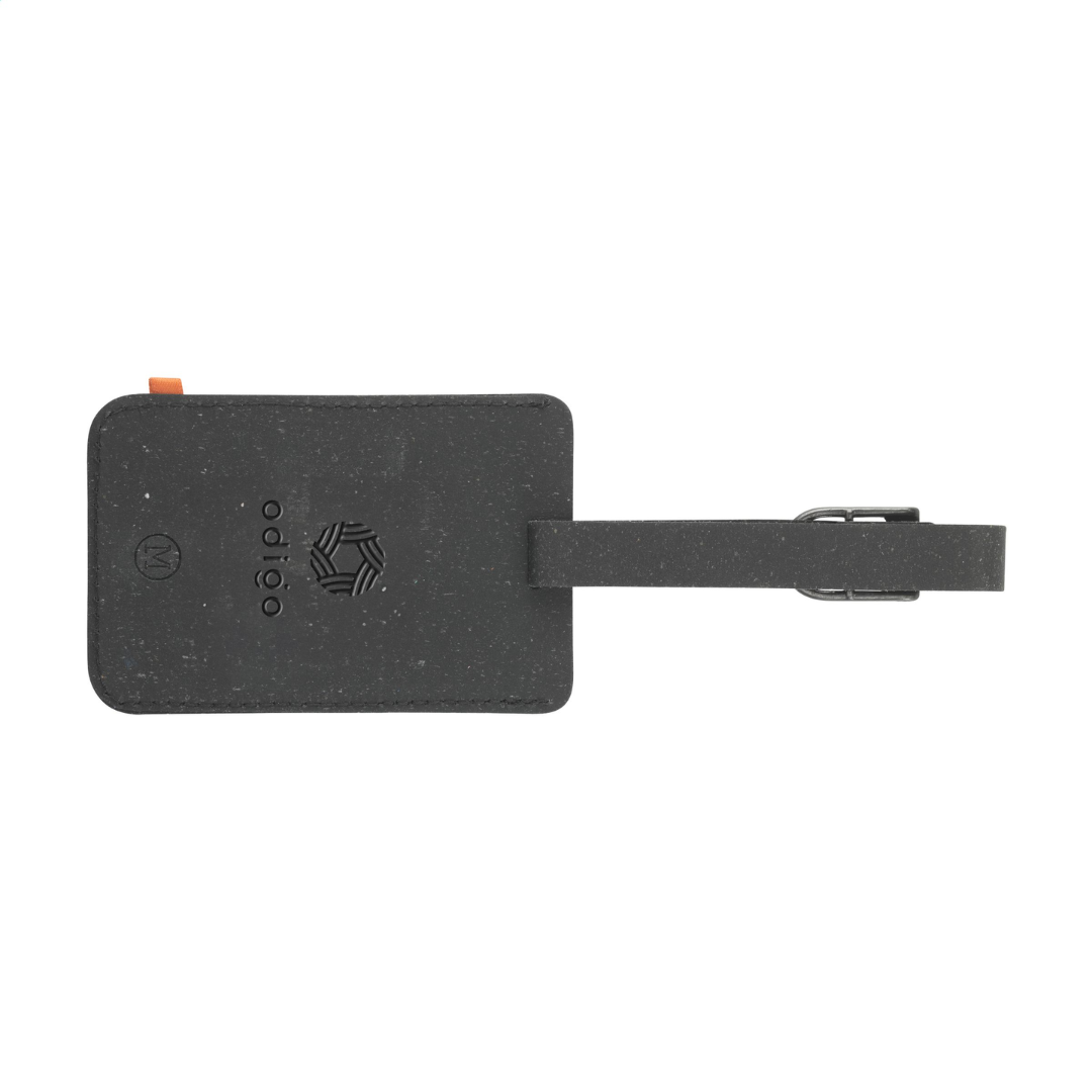 Recycled Leather Luggage Tag – Image 4